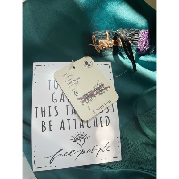 Free People Victoria Dress Size 6 One Shoulder - Picture 8 of 8